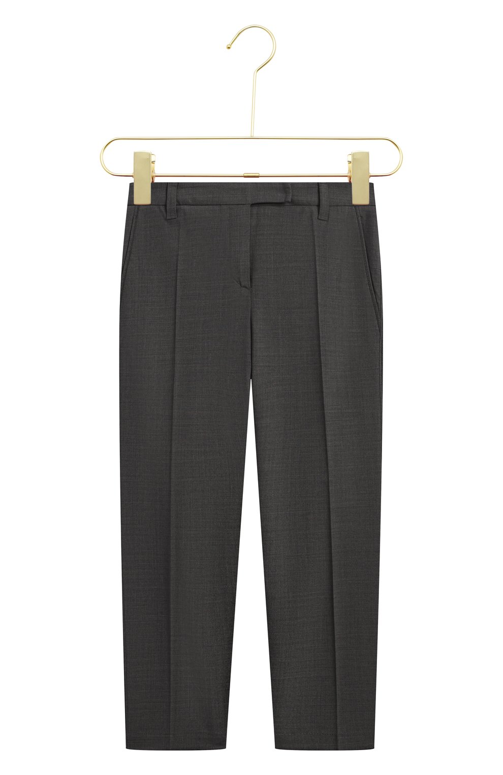 Шерстяные брюки | Brunello Cucinelli | Серый - 1