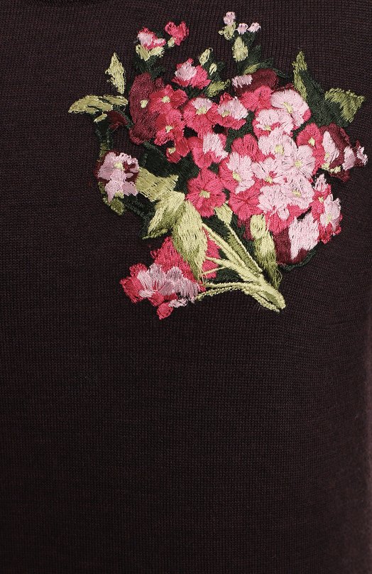 Пуловер из вискозы | Dolce & Gabbana | Фиолетовый - 3