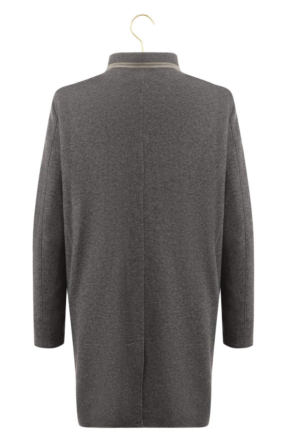 Пальто с меховой подкладкой | Loro Piana | Серый - 2
