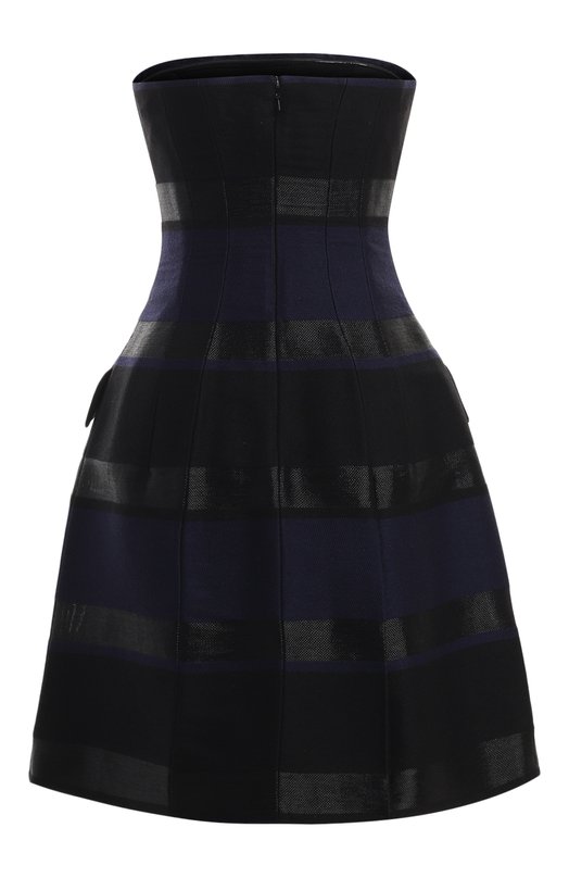 Платье из шерсти и вискозы | Dior | Синий - 2