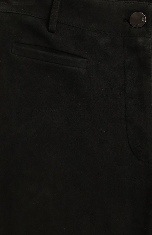 Замшевые брюки | Loro Piana | Чёрный - 4