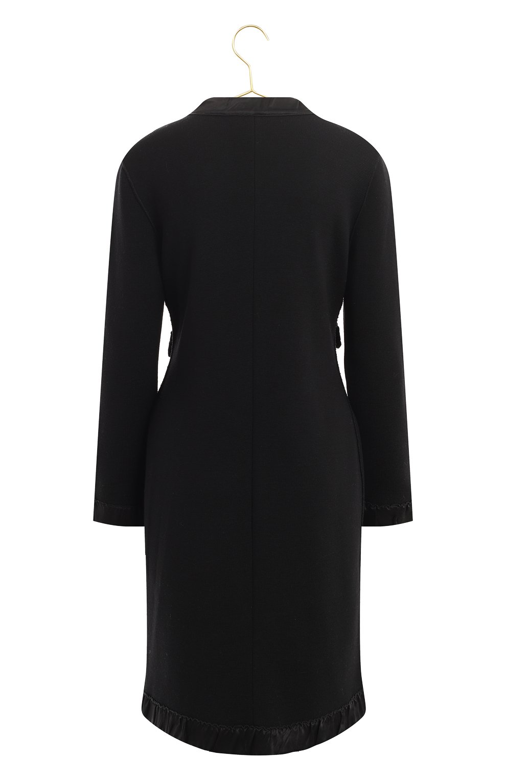 Платье из шерсти и шелка | Dolce & Gabbana | Чёрный - 2
