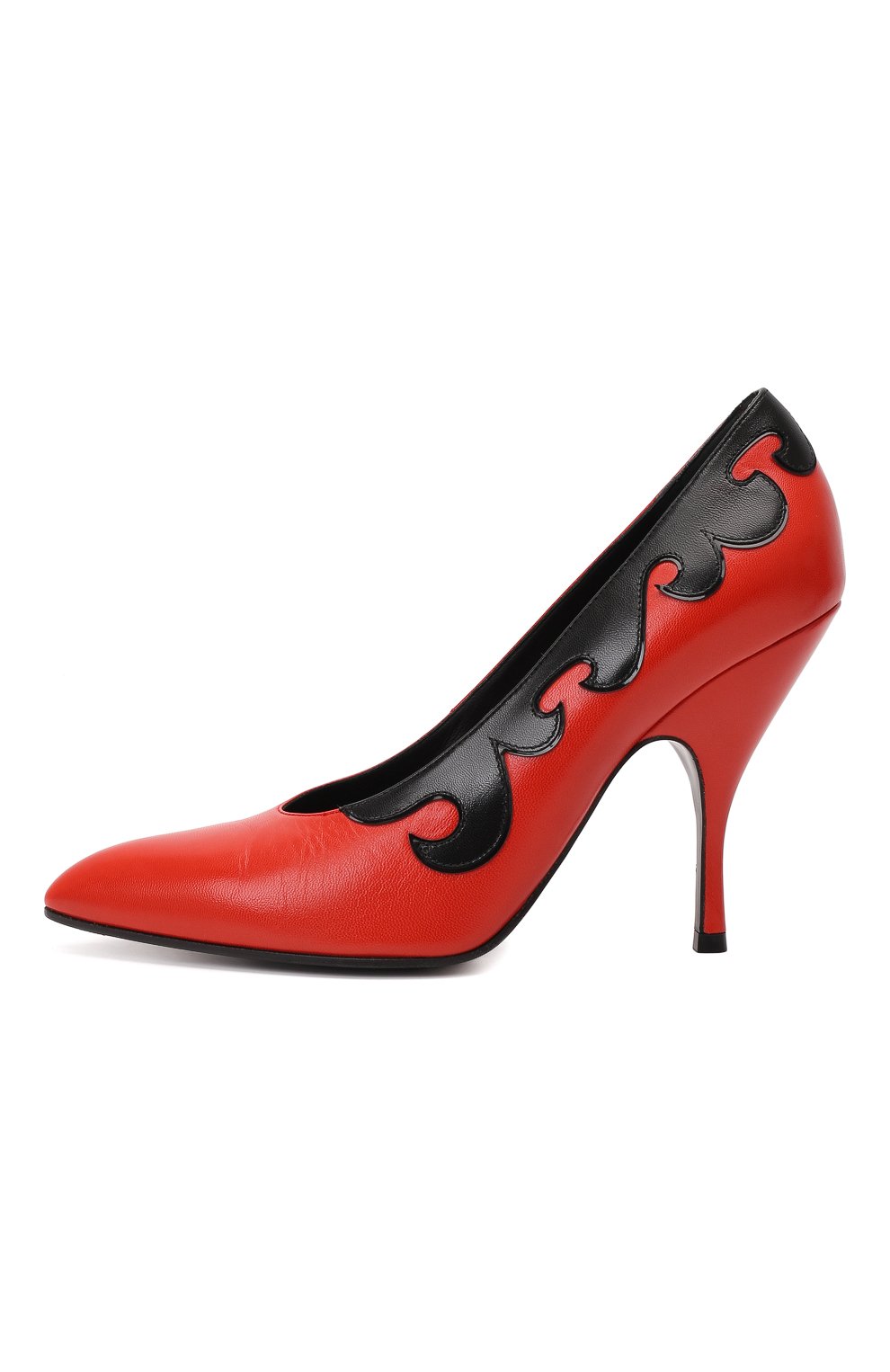 Кожаные туфли | Bottega Veneta | Красный - 4