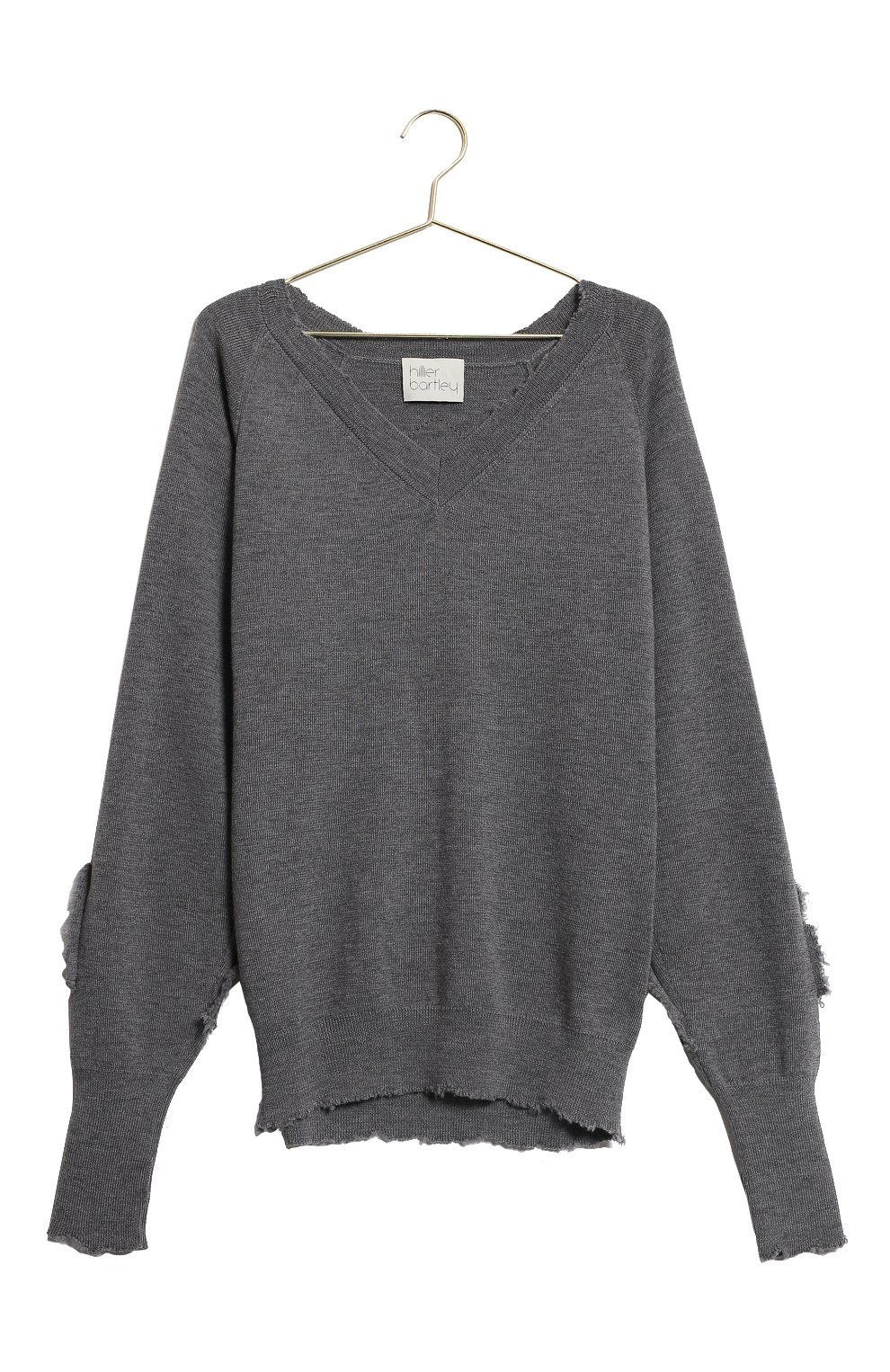 Шерстяной пуловер | Hillier Bartley | Серый - 1