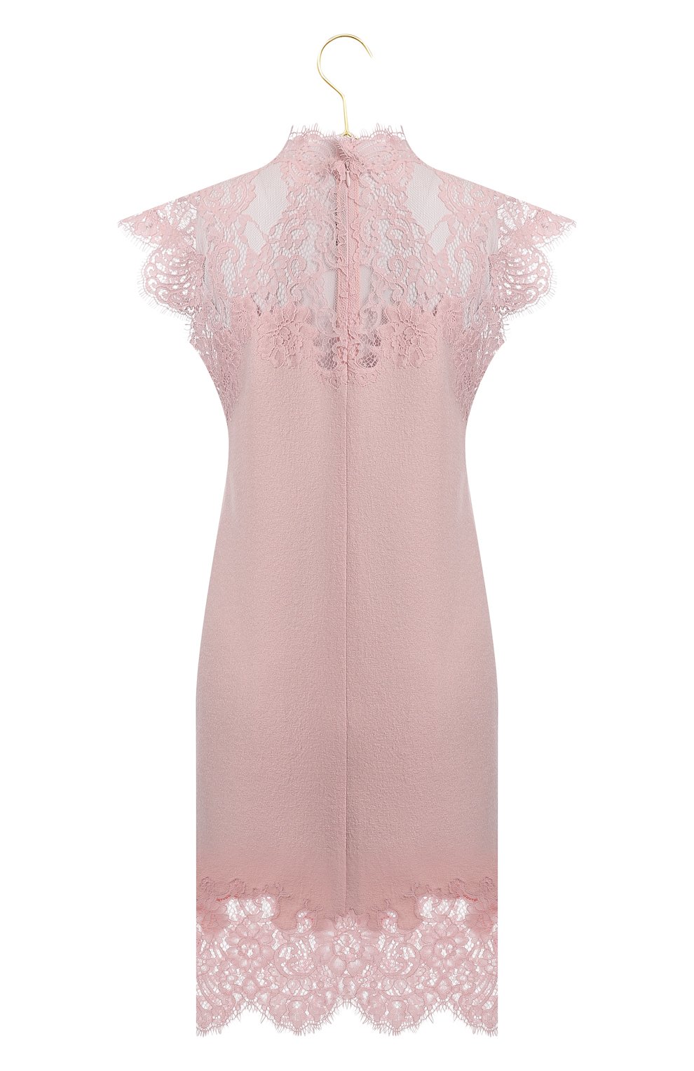Платье из шерсти и шелка | Ermanno Scervino | Розовый - 2