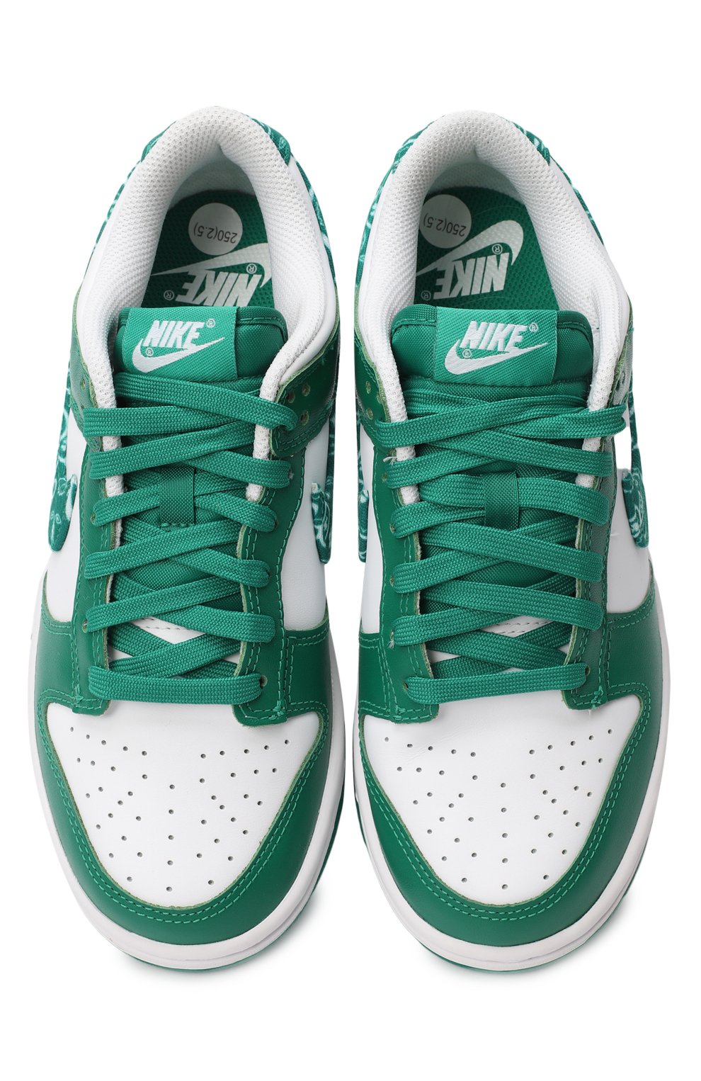Кеды Dunk Low «Paisley Pack Green» | Nike | Зелёный - 2