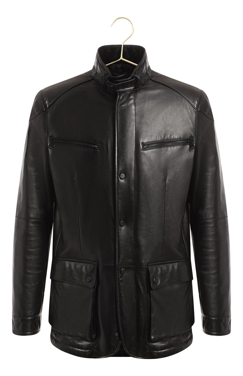 Кожаная куртка | Ralph Lauren | Чёрный - 1