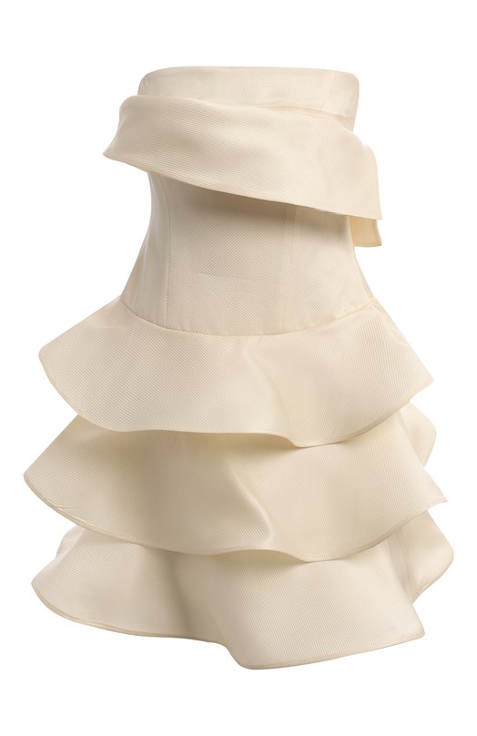 Шелковое платье | Giorgio Armani | Белый - 1