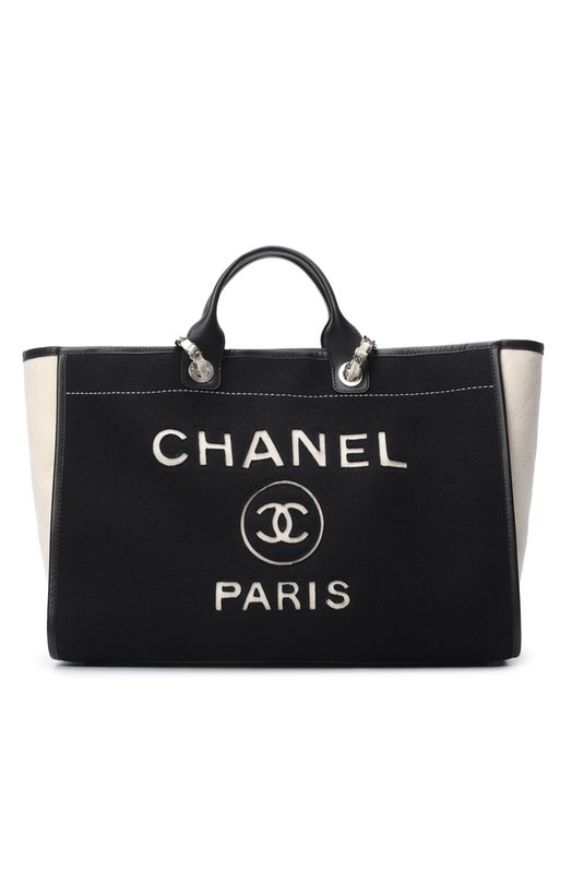 Сумка Deauville Large | Chanel | Чёрно-белый - 1