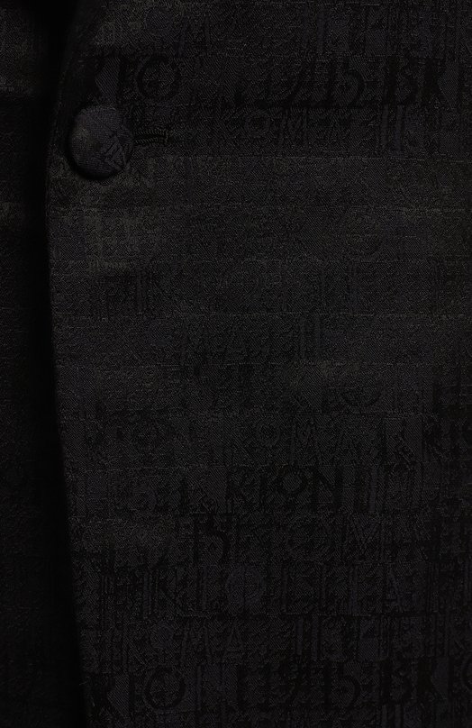 Пиджак из шерсти и шелка | Brioni | Чёрный - 3