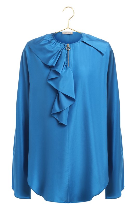 Шелковая блузка | Nina Ricci | Синий - 1