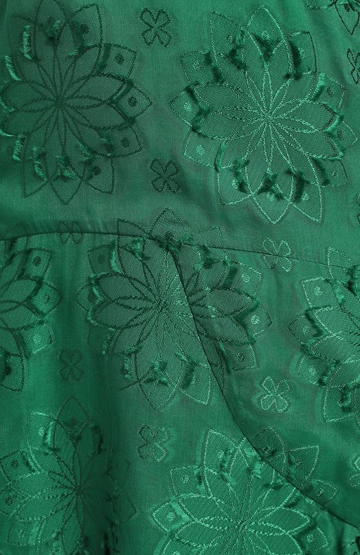 Шелковое платье | Fendi | Зелёный - 3