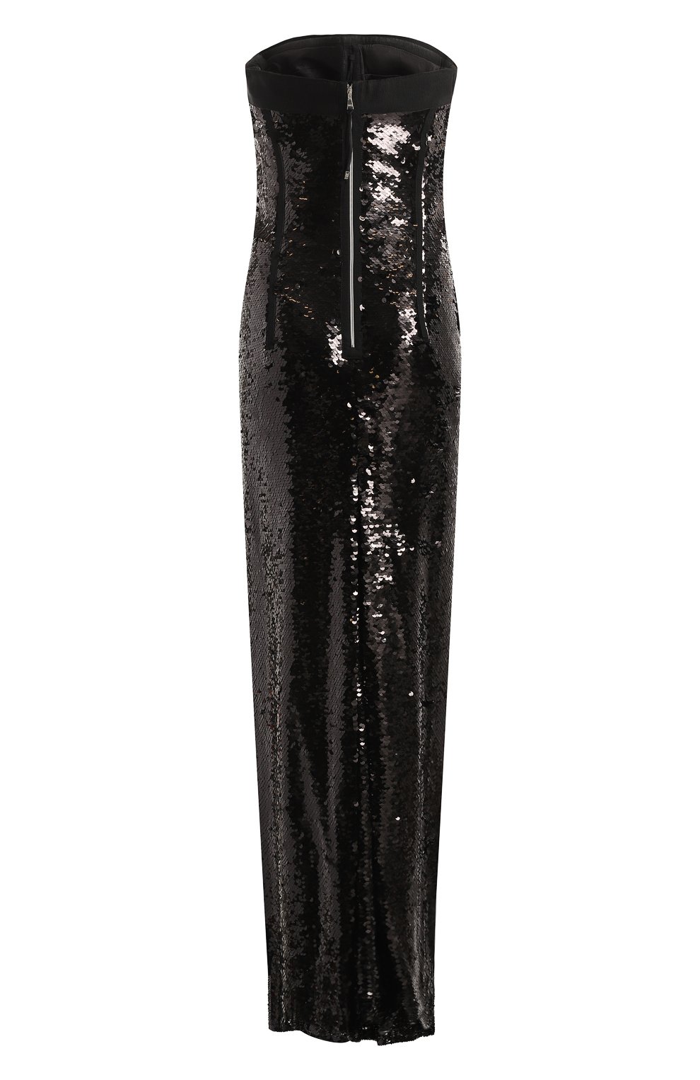 Платье с отделкой пайетками | Dolce & Gabbana | Чёрный - 2