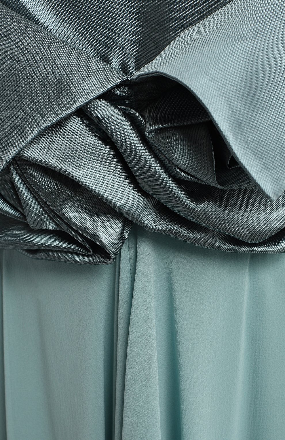 Шелковое платье | Elie Saab | Голубой - 3
