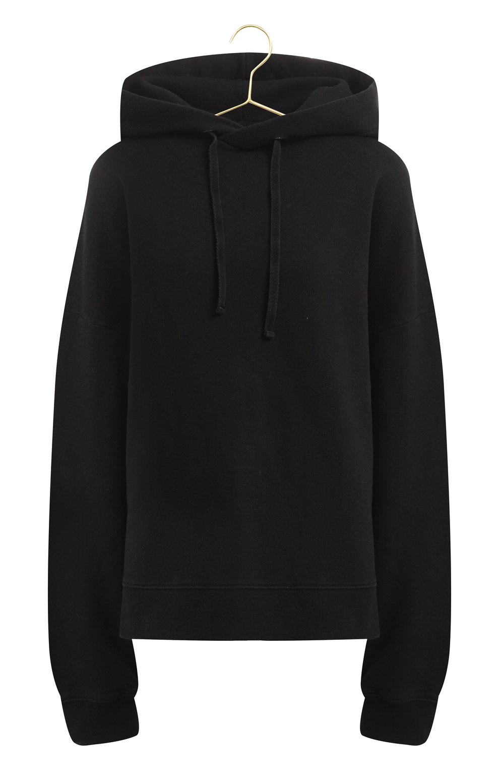 Хлопковое худи Maison Margiela, цвет Чёрный купить на ресейл-платформе ...