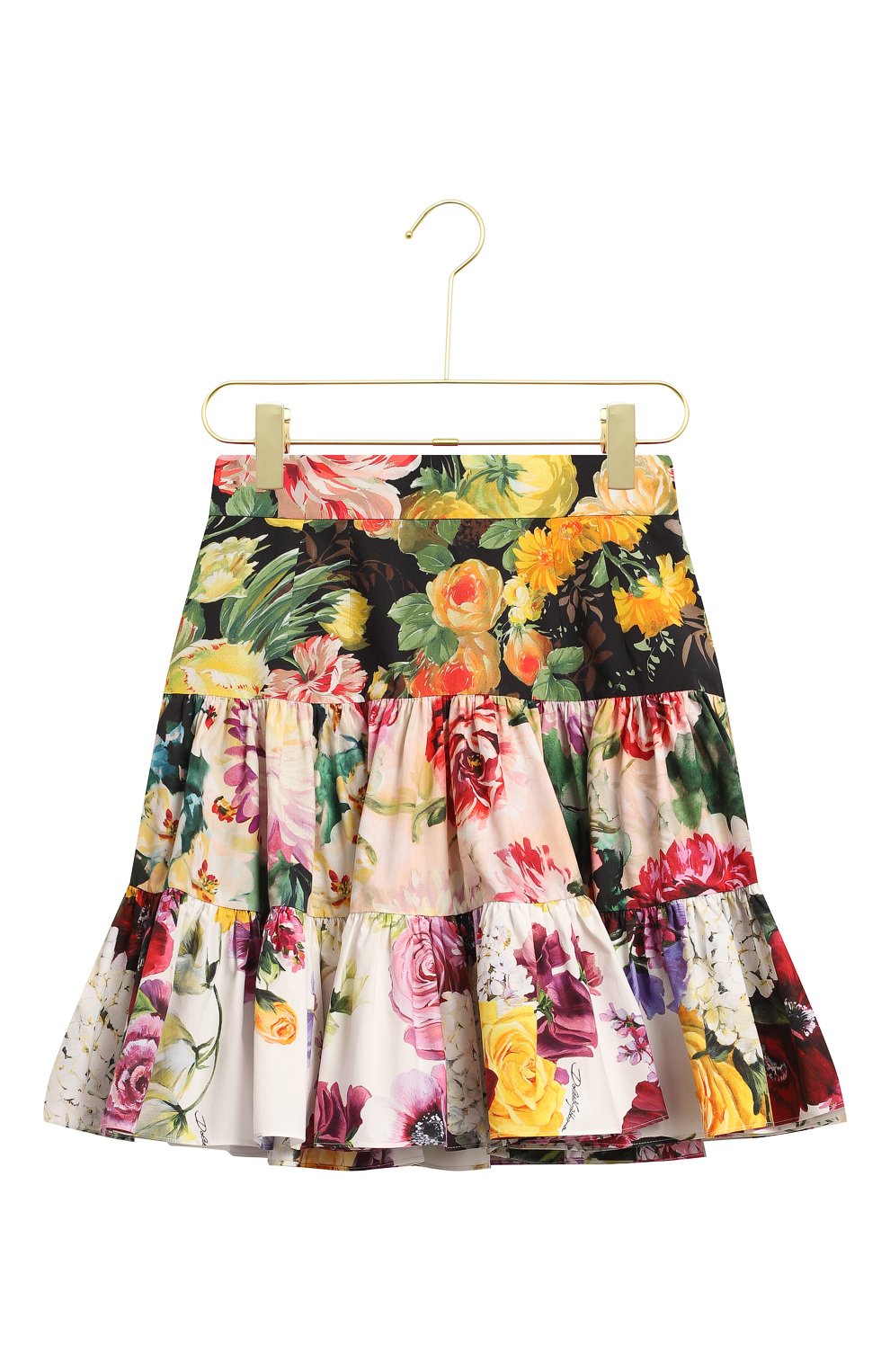 Хлопковая юбка | Dolce & Gabbana | Разноцветный - 1