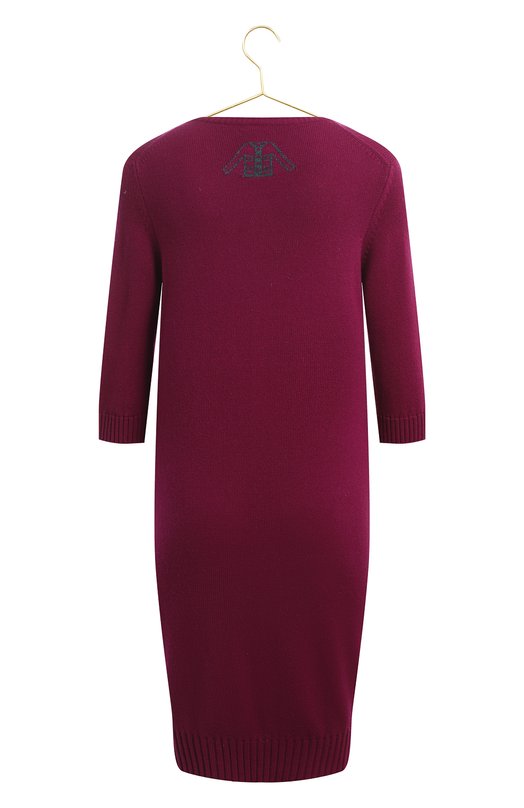 Кашемировое платье | Chanel | Фиолетовый - 2