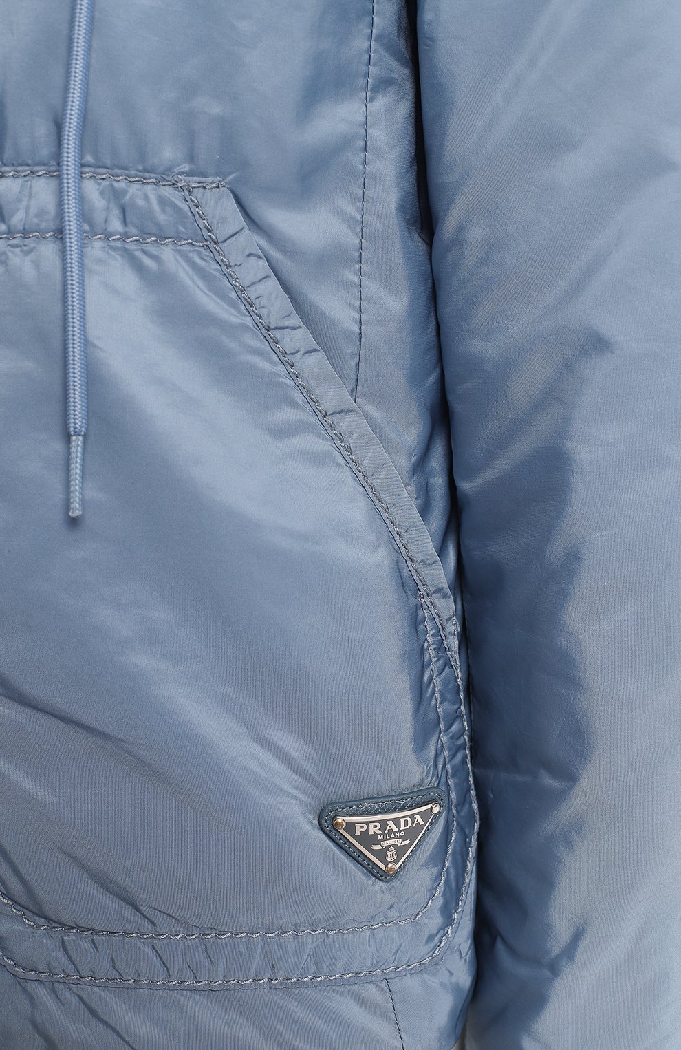 Утепленная куртка | Prada | Голубой - 3