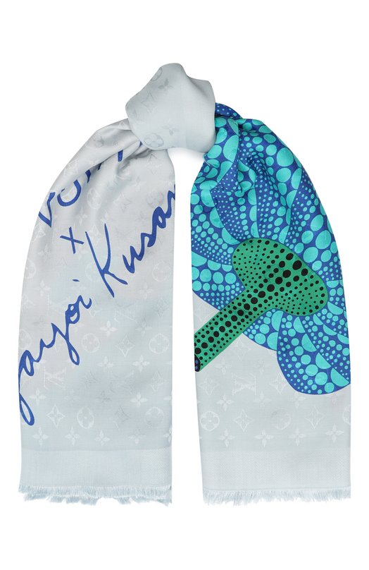 Платок из шелка и шерсти Louis Vuitton x Yayoi Kusama | Louis Vuitton | Разноцветный - 1