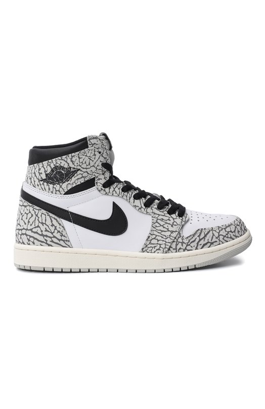 Кеды Jordan 1 Retro High OG «White Cement» | Nike | Серый - 7