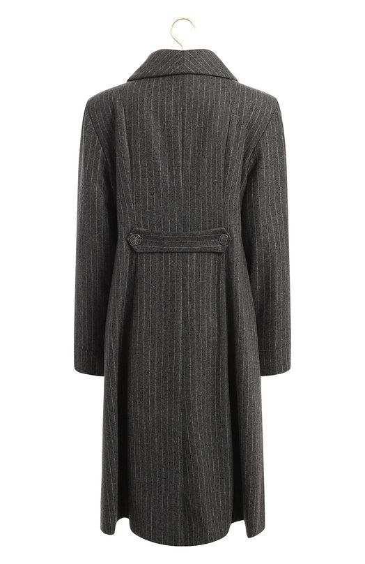 Шерстяное пальто | Chanel | Серый - 2