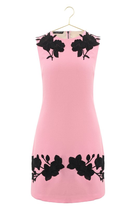 Шерстяное платье | Dolce & Gabbana | Розовый - 1