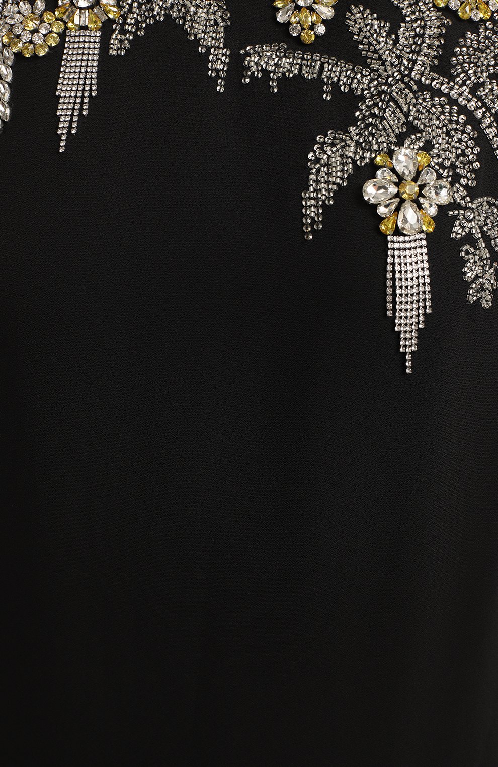 Платье из вискозы | Dries Van Noten | Чёрный - 3