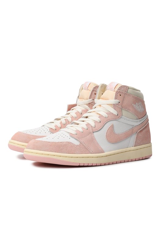 Кеды Air Jordan 1 Retro High OG Washed Pink | Nike | Розовый - 1