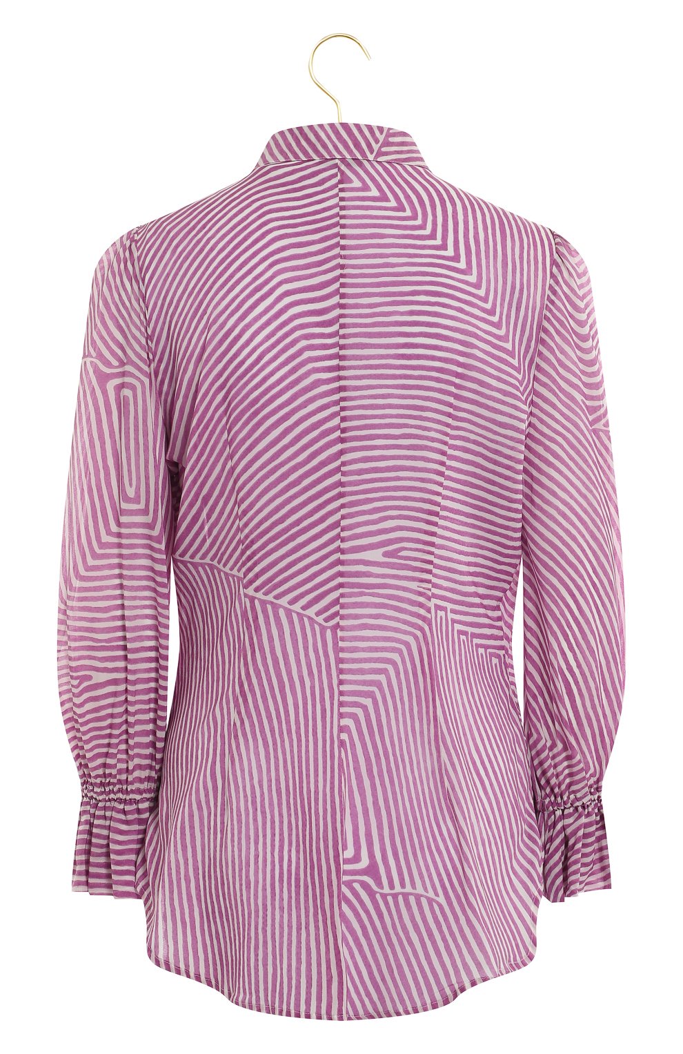 Шелковая блузка | Loro Piana | Розовый - 2