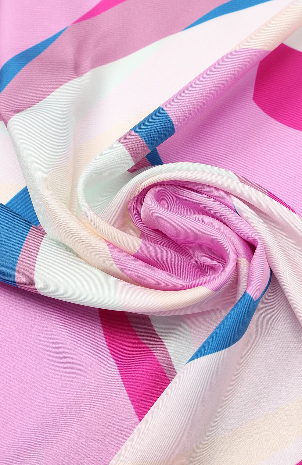 Шелковый платок | Chanel | Розовый - 2