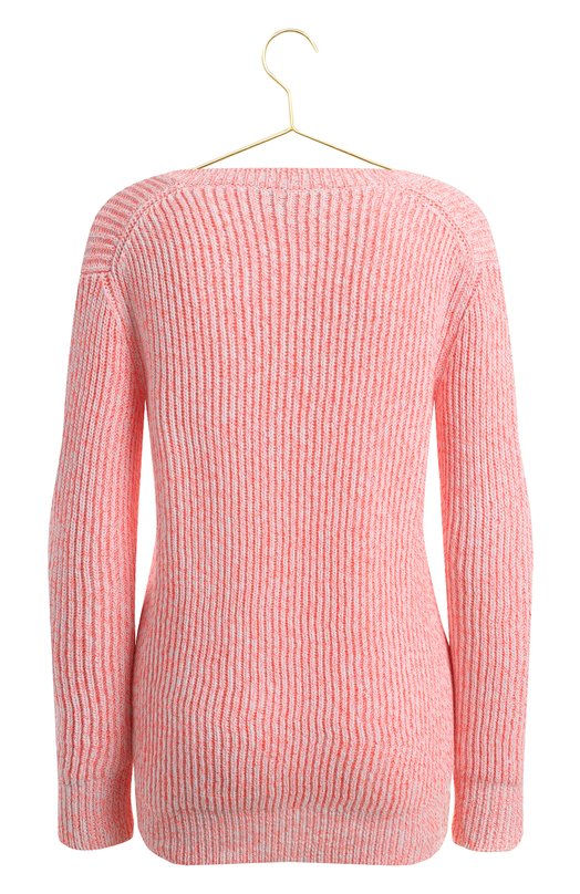 Хлопковый пуловер | Stella McCartney | Оранжевый - 2