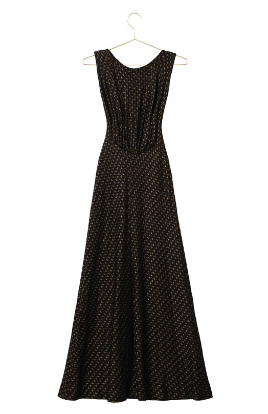 Платье из вискозы и шелка | Alaia | Чёрный - 2