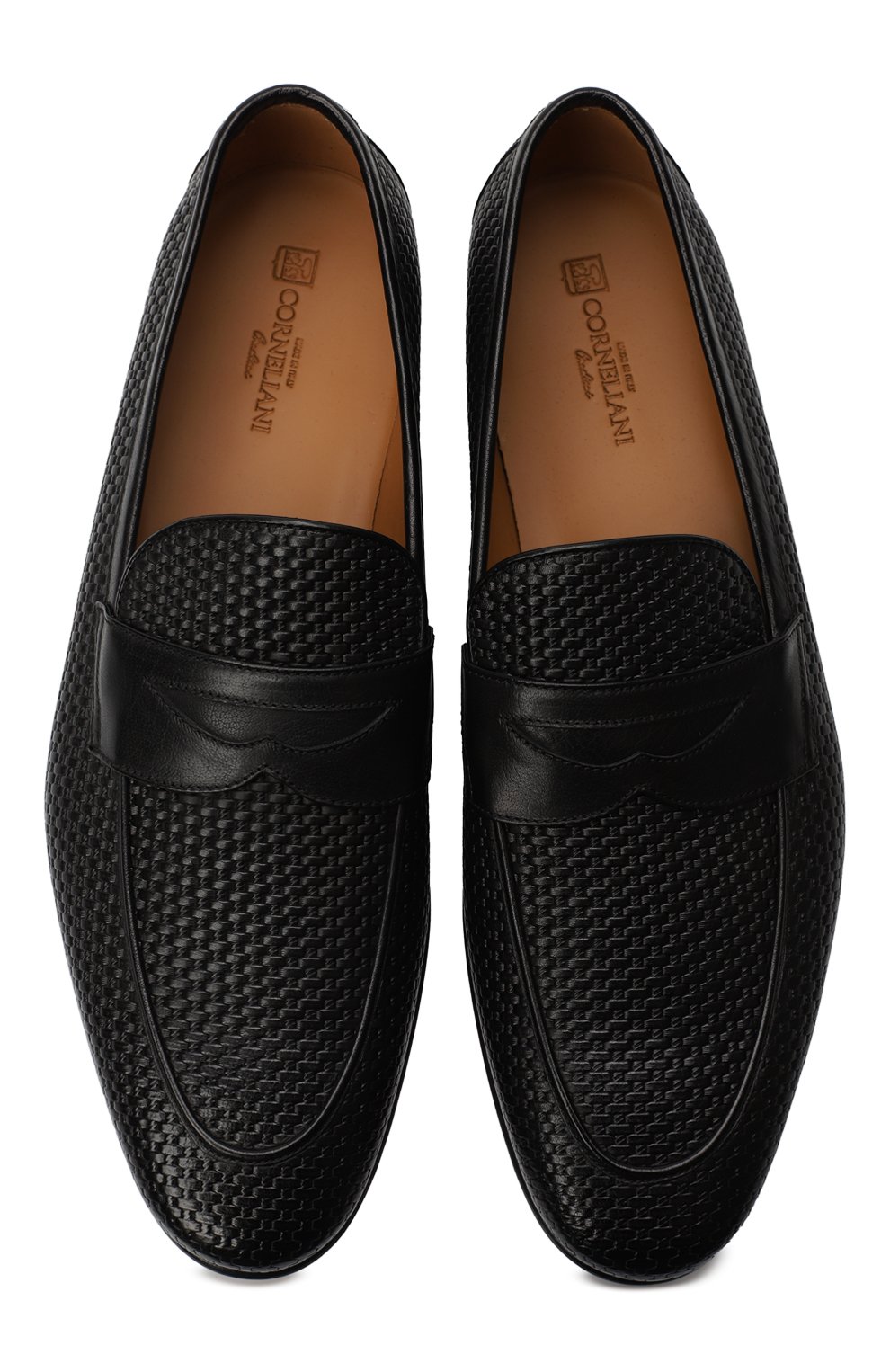 Пенни-лоферы Corneliani, цвет Чёрный купить на ресейл-платформе TSUM ...