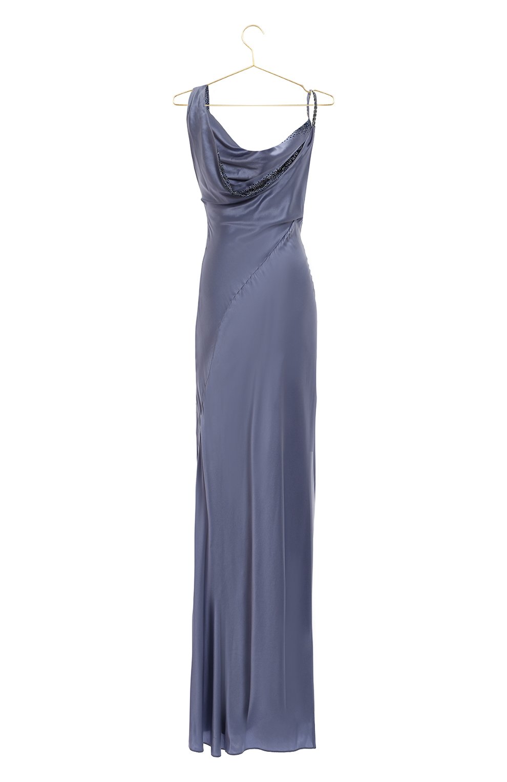 Шелковое платье | Roberto Cavalli | Голубой - 2