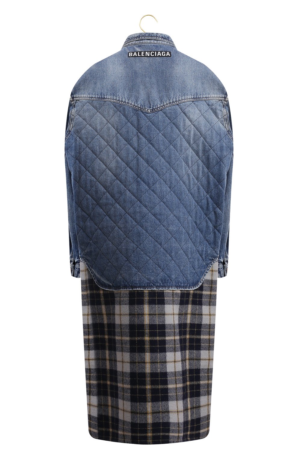 Джинсовое пальто Balenciaga, цвет Синий купить на ресейл-платформе TSUM ...
