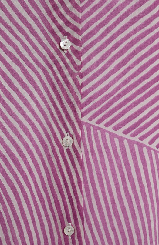 Шелковая блузка | Loro Piana | Розовый - 3