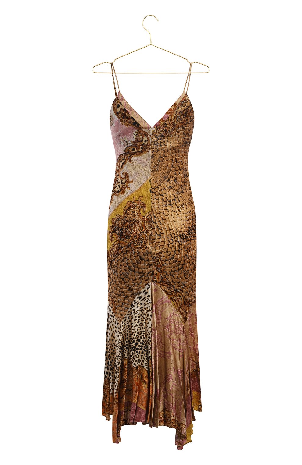 Шелковое платье | Roberto Cavalli | Разноцветный - 2