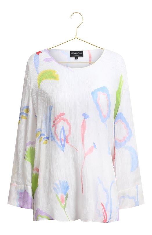 Шелковая блузка | Giorgio Armani | Разноцветный - 1