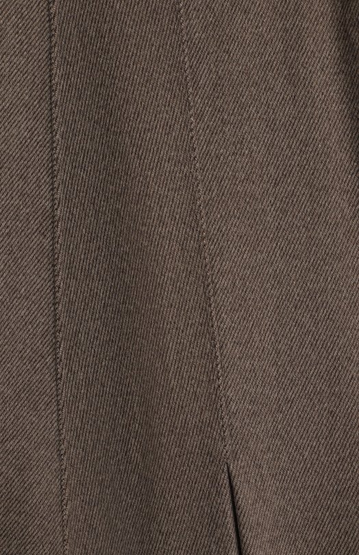 Кашемировая юбка | Giorgio Armani | Коричневый - 3