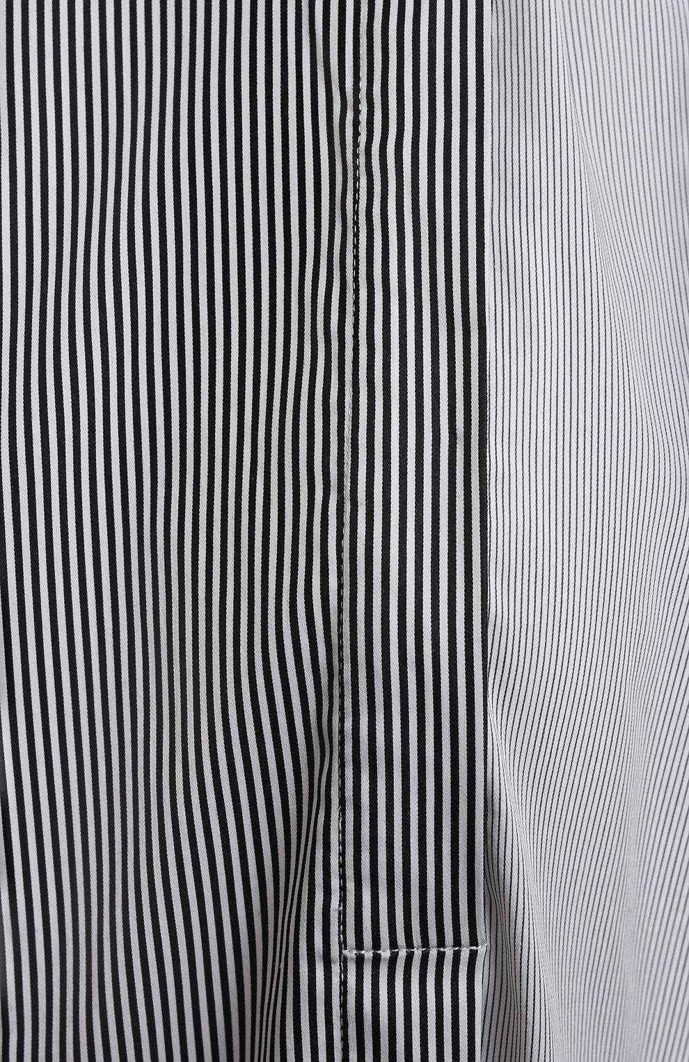 Хлопковая блузка | Rosetta Getty | Чёрно-белый - 3