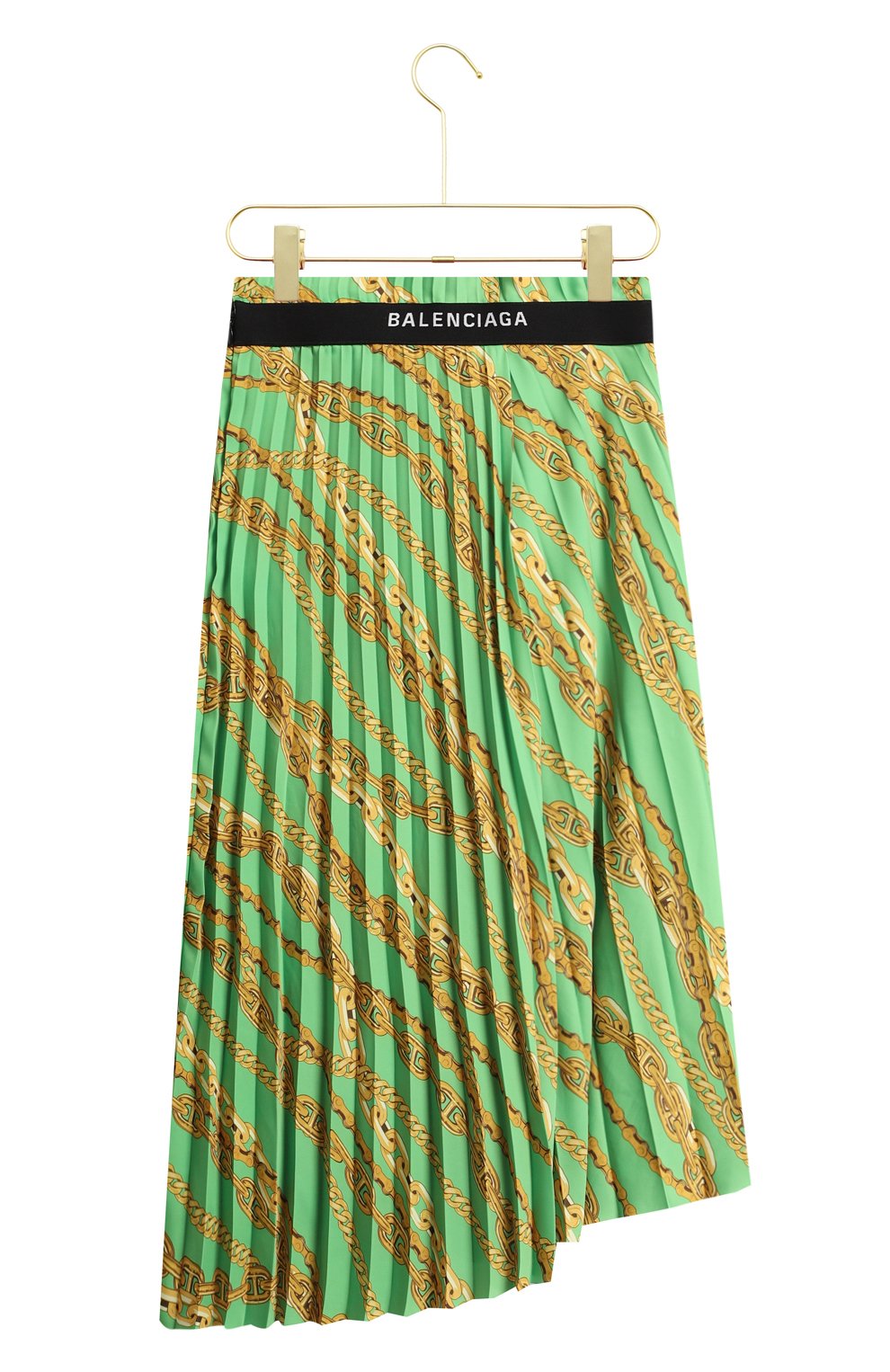 Плиссированная юбка | Balenciaga | Зелёный - 2