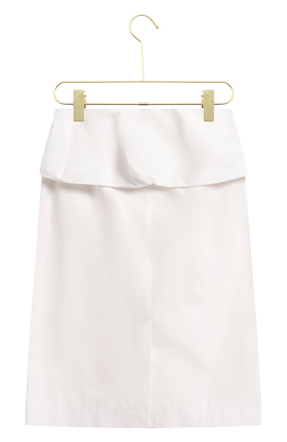 Хлопковая юбка | Proenza Schouler | Белый - 2