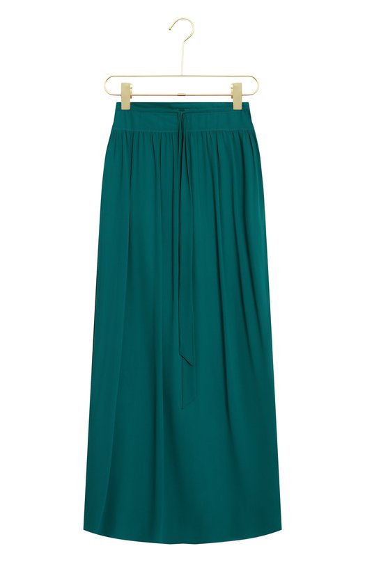 Шелковая юбка | Lanvin | Зелёный - 1