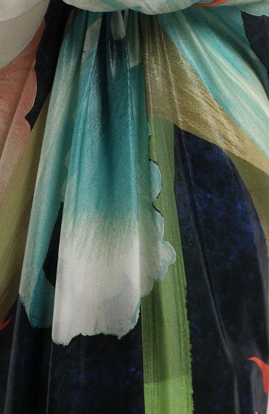 Шелковое платье | Lanvin | Разноцветный - 3