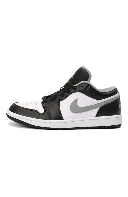 Кеды Air Jordan 1 Low "Black White Grey" | Nike | Чёрно-белый - 4