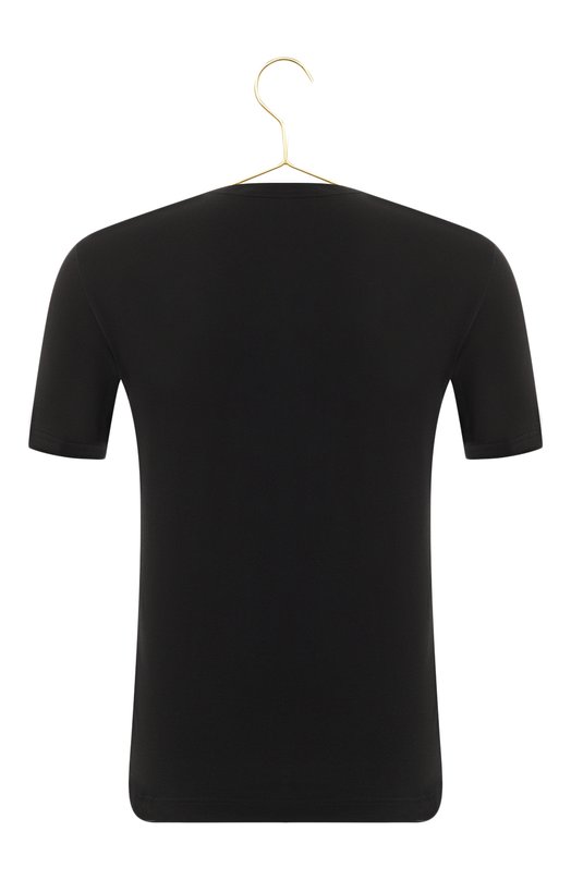 Хлопковая футболка | Dolce & Gabbana | Чёрный - 2