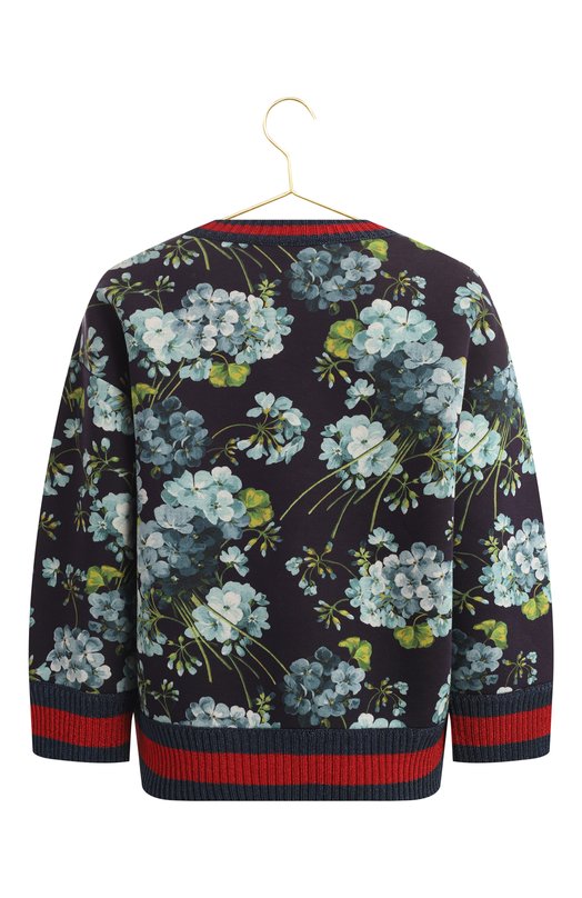 Хлопковый пуловер | Gucci | Разноцветный - 2