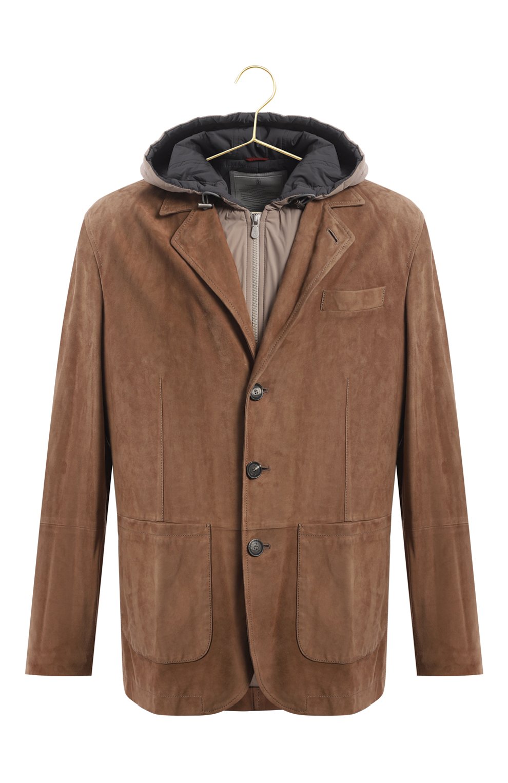Комплект из куртки и жилета | Brunello Cucinelli | Коричневый - 1