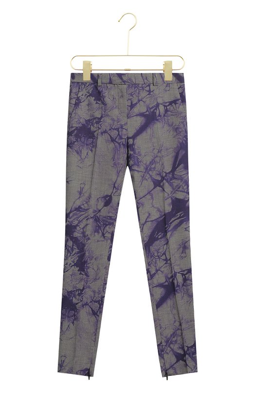 Шерстяные брюки | Versace | Фиолетовый - 1
