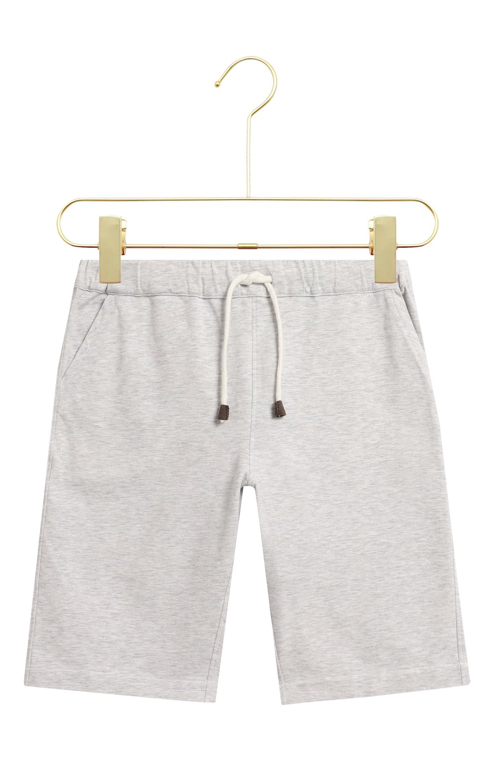 Хлопковые шорты | Loro Piana | Серый - 1